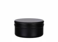 Банка 50 мл алюминиевая черная матовая AL50MLB