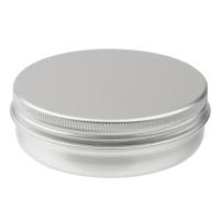 Банка 100 мл алюминиевая серебряная AL100MLS