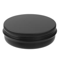 Банка 100 мл алюминиевая черная матовая AL100MLB