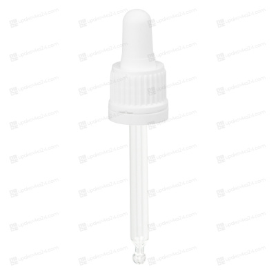 Пипетка 18/410 белая (к флакону 30 мл) с КПВ BC3385
