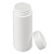 Флакон 60 мл под пудру, глянцевый белый , 59723