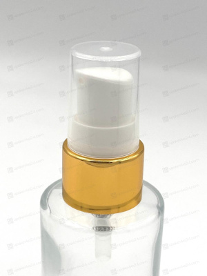 Дозатор 20/410 белый с алюмин. золотым чехлом (Длина трубки 150 мм.) EF-R12