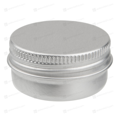 Банка 15 мл алюминиевая серебряная AL15MLS
