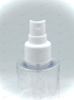 Спрей 24/410 белый гладкий с белым колпаком (трубка 200 мм.) BS 0391