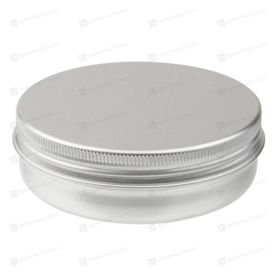 Банка 100 мл алюминиевая серебряная AL100MLS