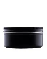 Банка 100 мл алюминиевая черная матовая AL100MLB