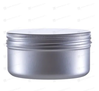 Банка 100 мл алюминиевая серебряная AL100MLS