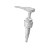 Дозатор 28/410 белый P508 ROSA SHAMPOO  (длина трубки 220 мм)
