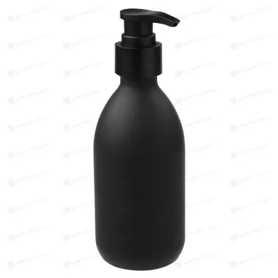 Дозатор 28/410 черный матовый с гладкой юбкой (трубка 200 мм.) K206-1BM