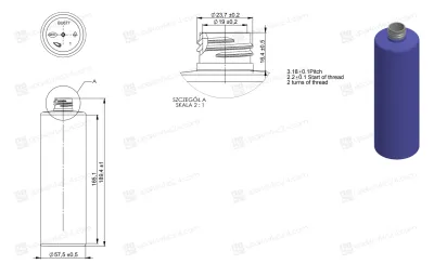 Флакон 400 мл 24/410 натуральный BP4613 (паллета)