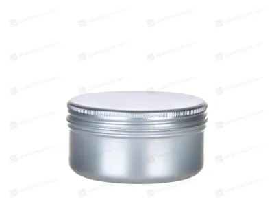 Банка 50 мл алюминиевая серебряная AL50MLS