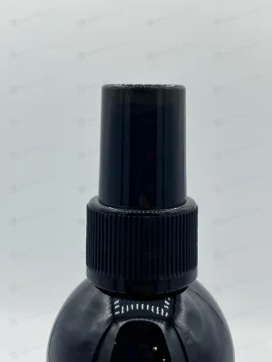Спрей 24/410 черный рифленый с темным колпаком BS0391 (трубка 220 мм.)