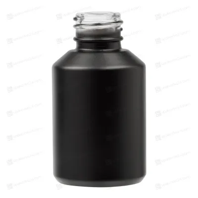 Флакон 30 мл 20/410  стеклянный черный матовый BB1202