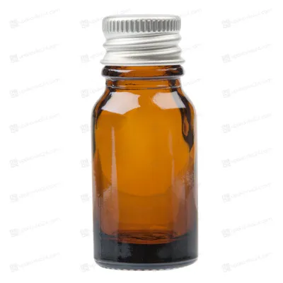 Флакон стеклянный 10 мл 18/410 коричневый 490101 (спайка 285 шт.)