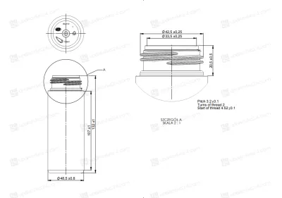 Флакон 150 мл 43/400 РЕТ черный глянцевый F631B